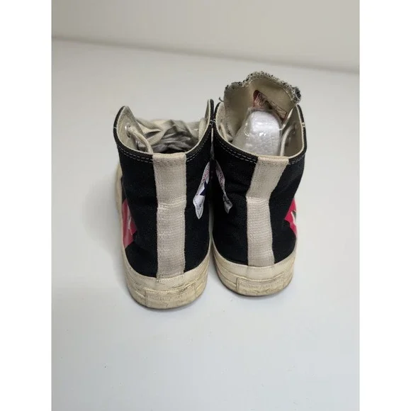 Converse Chuck 70 Hi High x Comme des Garçons CDG Black M5 / W7 Sneakers 150204C - Picture 4 of 5